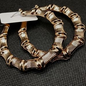 Textured Hoop Earrings